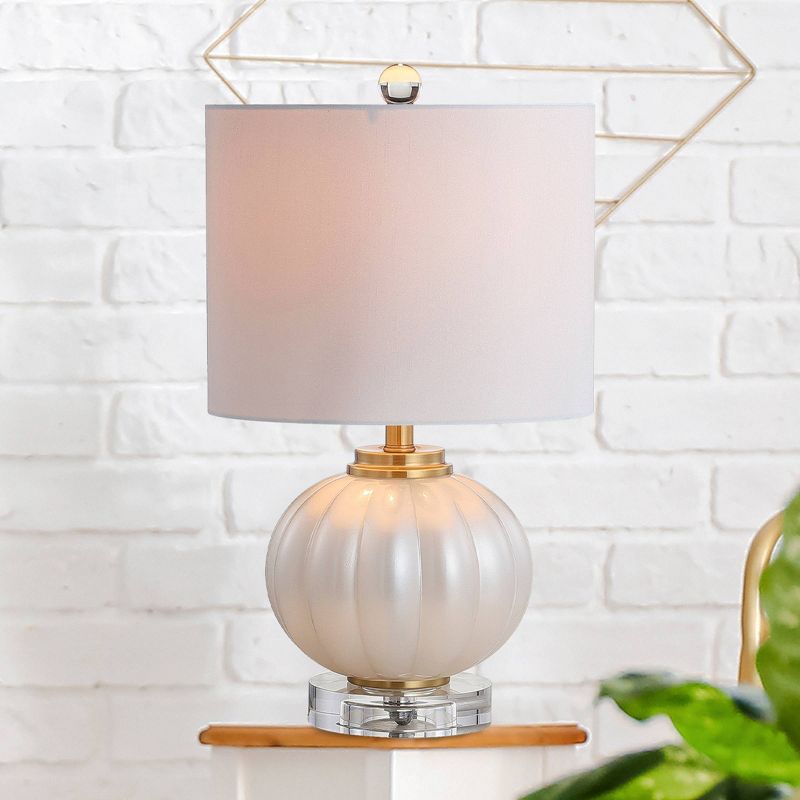 17.5" Glass/Crystal Pearl Table Lamp (Includes Energy Efficient Light Bulb) - JONATHAN Y, 6 of 7
