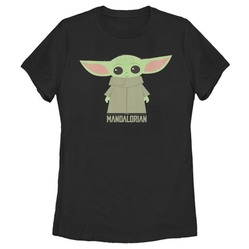 Women's Star Wars The Mandalorian The Child Cartoon Art T-Shirt - image 1 of 3