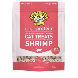 Dr. Elsey's Shrimp Flavor Freeze-Dried Cat Treats - 2oz - 1 of 4