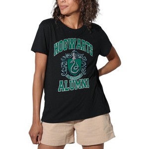 Harry Potter Hogwarts Syltherin Alumni Women's Loose T-Shirt - 1 of 4
