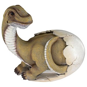 Design Toscano Baby Brachiosaurus Dino Egg Statue - 1 of 4