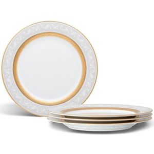 Noritake Crestwood Gold Set of 4 Accent/Luncheon Plates - 1 of 4