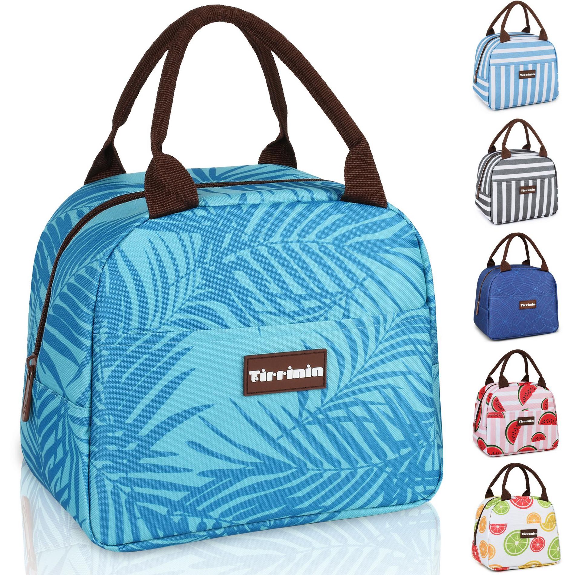 Tirrinia Cute Lunch Bags for Women Men, Insulated Lunch Totes for Kids, Fashionable Lunch Box Teens