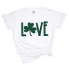 Simply Sage Market Love Clover Puff  Garment Dyed Tee - 2 of 4