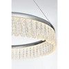 Elegant Lighting Rune 1 - Light Chandelier in  Chrome - 4 of 4