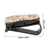 Unique Bargains Universal Sunglasses Hanger Bling Ticket Clip for Car Sun Visor Accessory - 2 of 4