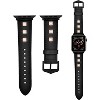 Worryfree Gadgets Dressy Leather Apple Band for iWatch Series 8 7 6 5 4 3 2 1 Genuine Leather Replacement Band Smart iWatch Accessories – two size - 2 of 4