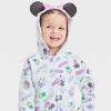 Toddler Girls' Disney Minnie Mouse & Friends Quilted Zip-Up Hoodie - Off-White - 2 of 4