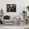 Stupell Industries Gangster Dogs Trio Puppies Canvas Wall Art - 2 of 4
