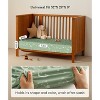 LISM 3 Pack Neutral Crib Sheet Set for Standard Crib and Toddler Mattress - 2 of 4