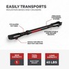 Yakima TubeTop Hitch Mounted Bike Rack with Seat Post Mounting Type, Oversized Diameter Tubing, and Anti Rotation Inserts for Bicycles, 2 Pack - 2 of 4
