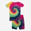 Leveret Matching Family Pajamas – Tie Dye Swirl Print – 100% Cotton – Customizable for Personalization - 2 of 4