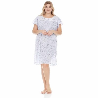 Ezi Cotton Nightgown for Women – Soft & Breathable Sleep Dress