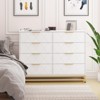 Whizmax Dresser for Bedroom with 8 Drawer, TV Stand Dressers Chest of Drawers for Living Room Hallway Entryway - 2 of 4