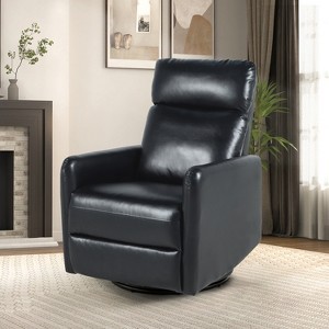 Felipe Mid-century Classic Manual Swivel Recliner   | ARTFUL LIVING DESIGN - 1 of 4