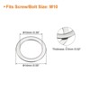 Unique Bargains 304 Stainless Steel Screw Bolt Electronic Repair Automotive Ultra Thin Flat Washers - 2 of 4