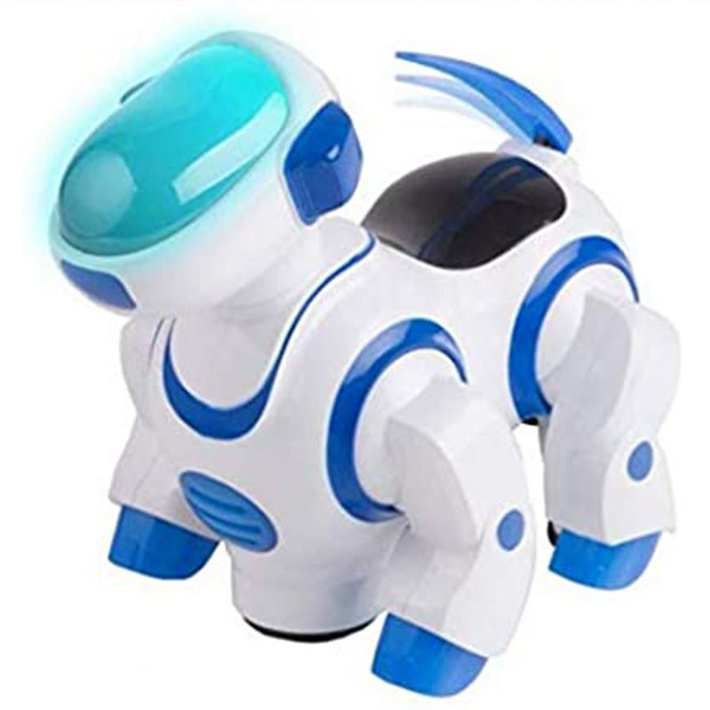 Vivitar Kids Tech Dancing Robot Dog Toy in Blue, 3 of 5