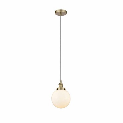 Beacon - 1 Light Mini Pendant In Industrial Style-11.5 Inches Tall and 8 Inches Wide