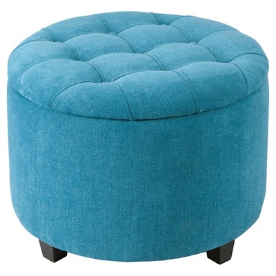 tufted storage ottoman target