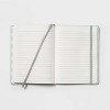 240 Sheet College Ruled Journal 7.75"x5.5" Dog - Threshold™: Multicolor Hard Cover, Lined Paper, Rounded Corners - 3 of 3