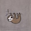 Little Love by NoJo Sloth Let's Hang Out Baby Blanket - 2 of 3