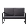 DOMETOUR 49.2” Metal Frame Loveseat for Living Room Bedroom - 2 of 4