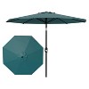 7.5ft Patio Umbrella, Table Umbrella Outdoor Patio with Crank Lift & Push Button Tilt, 6 Sturdy Ribs for Yard, Deck, Pool - 4 of 4