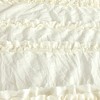 Lush Décor Crib Bedding Set Belle Embellished Soft Baby/Toddler - Ivory - 3pc - 3 of 4