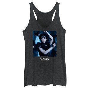Women's Wednesday Dance Scene Racerback Tank Top - 1 of 4