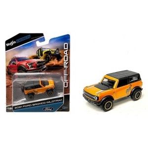 Maisto 2021 Ford Bronco WildTrack Off Road 1:64 Scale - 1 of 3