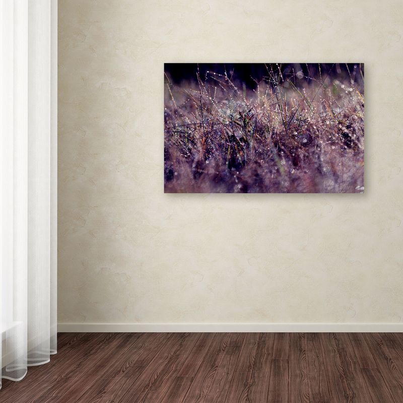 Trademark Fine Art -Beata Czyzowska Young 'Purple Rain' Canvas Art, 3 of 4