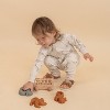 Organic Convertible Zip Romper - Turtles - 3 of 4