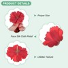 Unique Bargains Silk Fake Plum Blossom Artificial Flower Heads - 2 of 4