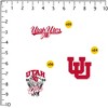 University Of Utah Basketball Sports Miscellaneous 100Ct. Sticker Pack - 2 of 4