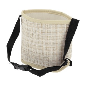 Unique Bargains Auto Trash Can Hanging and Foldable Front Rear Seats Back Trash Bin 1 Pc - 1 of 4
