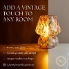 Next Glow Mushroom Lamp - Retro Funky Aesthetic LED White Table Lamp, Dimmable E26 Socket Bulb - 3 of 4