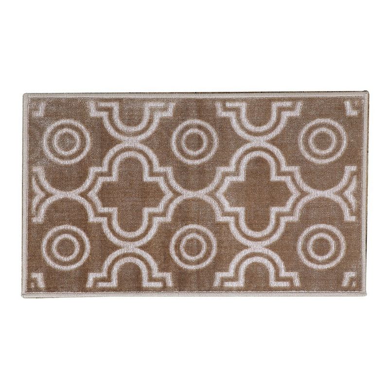 Arya Collection Rectangle 100% Polyester Accent Rug - Better Trends, 1 of 4