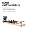 Whole Body Resistance Padded Pilates Workout Machine with Cardio Rebounder for Home Workouts, Chrome Black - 2 of 4