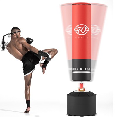 Punching Bag with Stand, Heavy Boxing Bag Freestanding with Suction Cup for Adult Kids