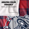 Gonzaga University Campus Plaid Spirit Silky Touch Super Soft Throw Blanket 50x60 - 4 of 4