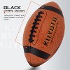 KUYOTQ Football - No.9 Soft Composite Leather American Football - Indoor and Outdoor Durable, Suitable for Training and Entertainment (Deflated£© - 2 of 4