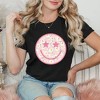 Simply Sage Market Women's Floral Smiley Face Long Sleeve Graphic Tee - 2 of 4
