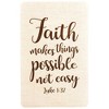 Dicksons Faith Makes Things Possible 3.8 Inch Keepsake Bookmark Pocketcard Pack of 12 - 2 of 4