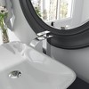 BWE Waterfall Single Hole Single Handle Bathroom Vessel Sink Faucet With Supply Hose - 3 of 4