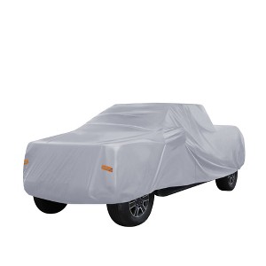 Unique Bargains Pickup Truck Cover for Ford F150 Crew Cab Pickup 4 Door 6.5 Feet Bed 2004-2021 Sun Rain Dust Wind Snow Protection - 1 of 4