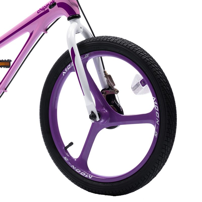 RoyalBaby Moon-5 Lightweight Magnesium Frame Kids Bike with Dual Hand Brakes, Training Wheels, Bell & Tool Kit for Boys and Girls, 5 of 7