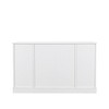 Chery Life White Buffet Cabinet with Storage, Wood Coffee Bar Kitchen Storage Cabinet with Drawer and Adjustable Shelf for Kitchen, Dining Room - 4 of 4