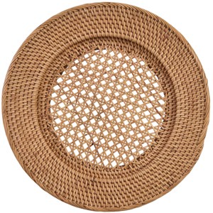 Park Designs Rattan Cane Weave Charger Set of 4 - 1 of 3