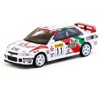 Mitsubishi Lancer Evolution II RHD #11 "Rallye Monte-Carlo" (1995) "Global64" Series 1/64 Diecast Model Car by Tarmac Works - 2 of 4