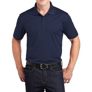 Mafoose Men's Short Sleeve Tall Micropique Sport-Wick Moisture-Wicking Polo T-shirt - 1 of 4